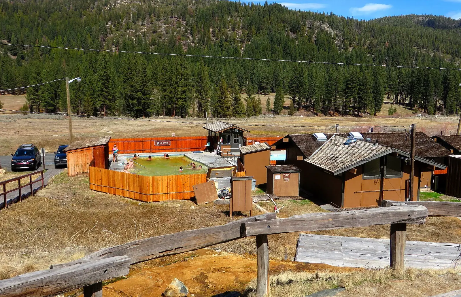 Grover Hot Springs State Park, California